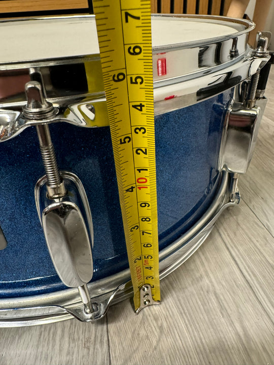 Mapex QR Snare Drum 14” x 5.5” / 8-Lug / Blue Sparkle #VZ31