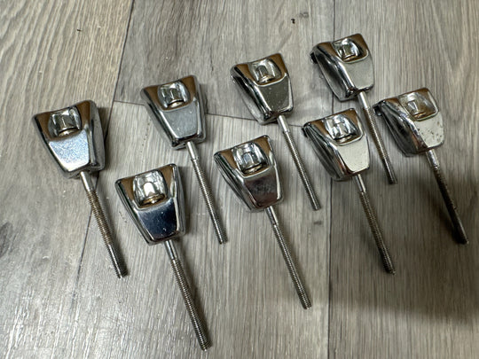TAMA Rockstar Bass Drum Tension Rods & Claws Drum Hardware x8 #WF150