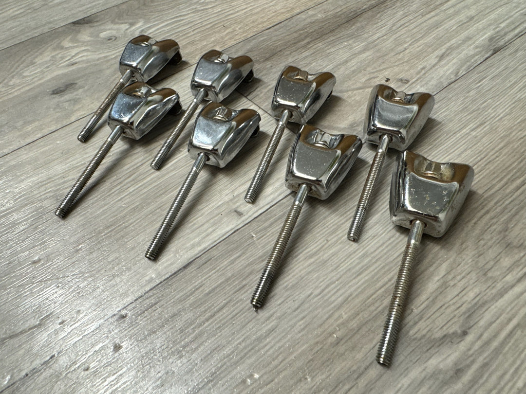 TAMA Rockstar Bass Drum Tension Rods & Claws Drum Hardware x8 #WF150