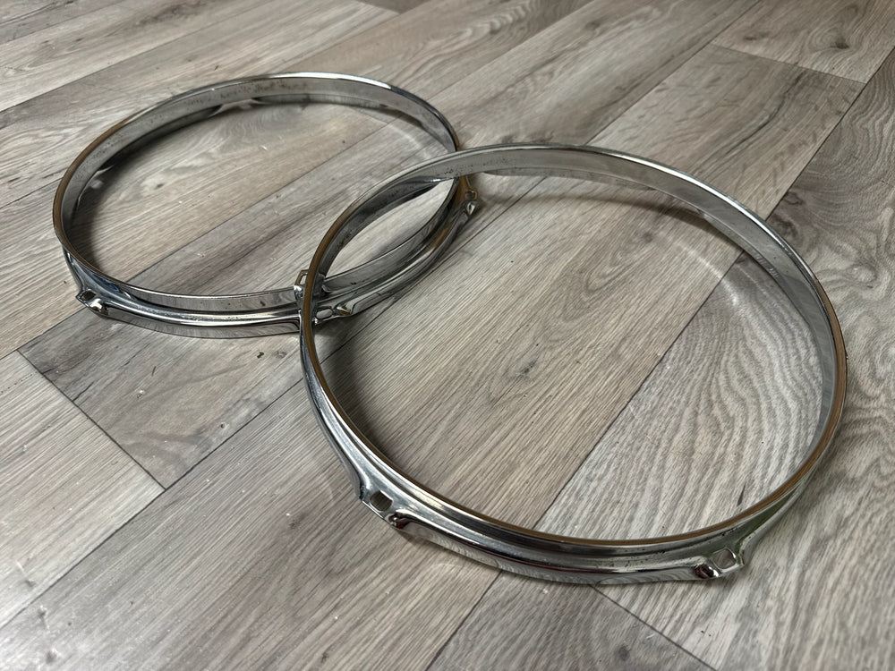 TAMA 10” Drum Hoops Rims 6-Lug Hardware Tension #WF151