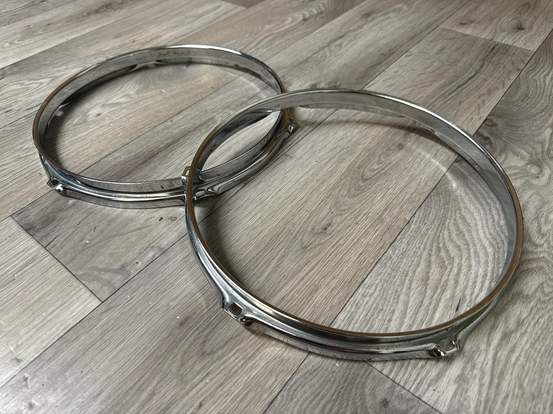 TAMA 10” Drum Hoops Rims 6-Lug Hardware Tension #WF151