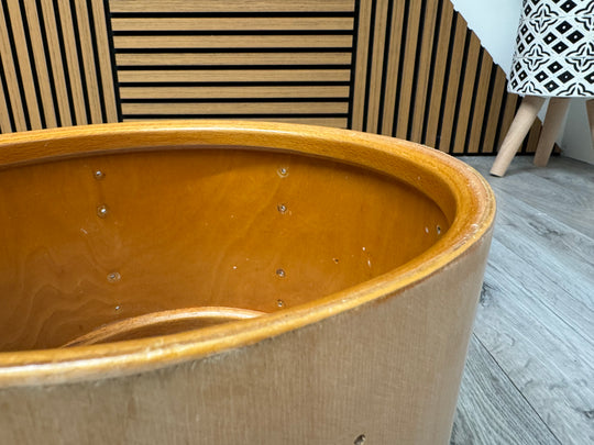Vintage Premier 12”x8” Tom Drum Shell Bare Wood #OL82
