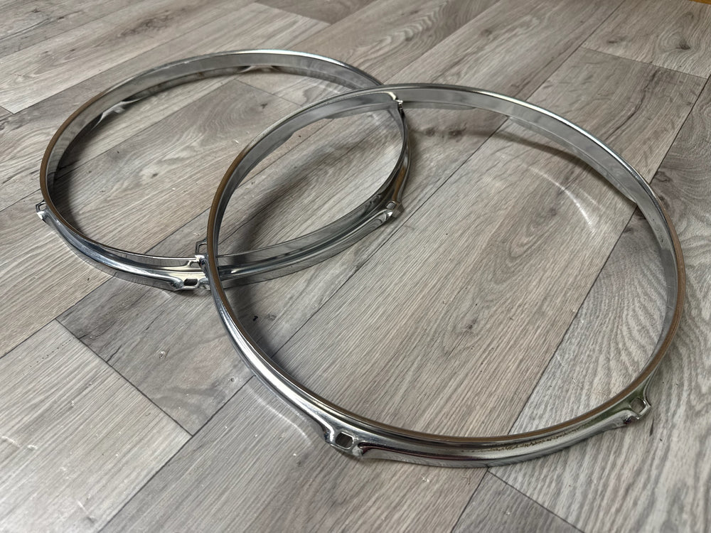 TAMA 12” Drum Hoops Rims 6-Lug Hardware Tension #WF152
