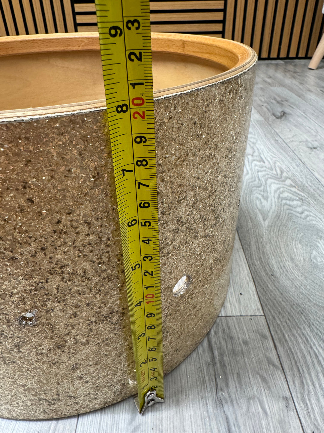 Vintage Premier 12”x8” Tom Drum Shell Bare Wood #OL83