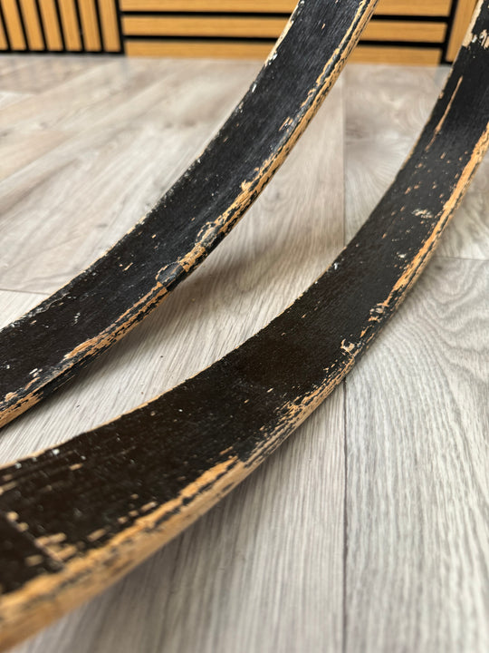 Vintage Bass Drum 26” Wooden Hoops Rims Hardware #OL84