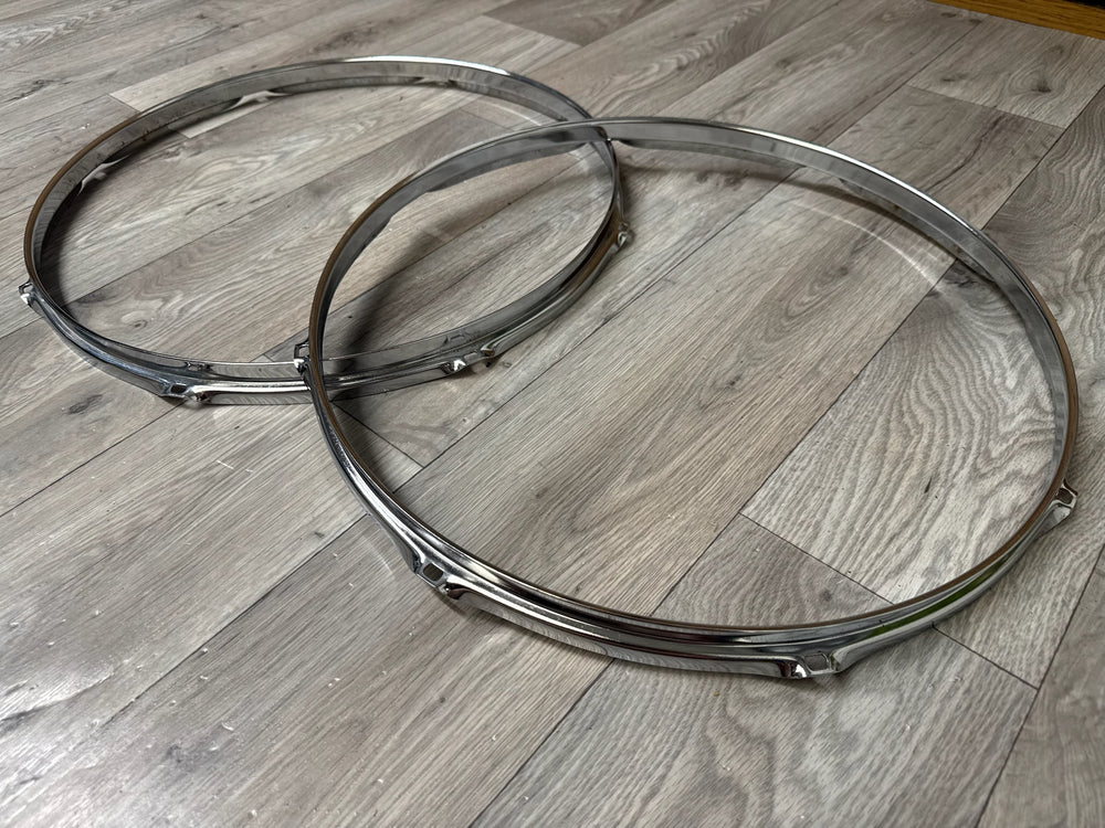 TAMA 16” Drum Hoops Rims 8-Lug Hardware Tension #WF154