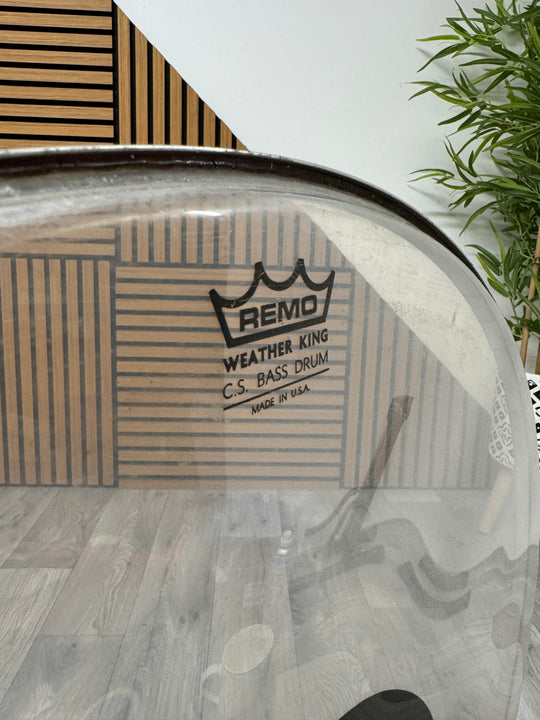 REMO CS Bass Drum 26" Batter Drum Head / Clear #OL85