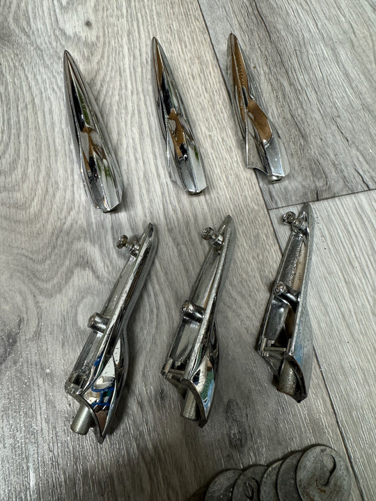Vintage Premier Tom Drum Spares Lugs Hardware Set Of 6 #OM3