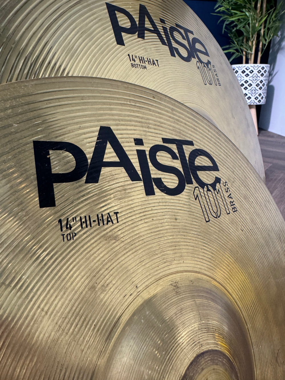 Paiste 101 Hi Hats 14”/36cm Hi Hat Cymbals (Pair) #NZ66
