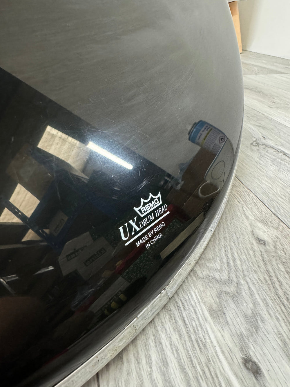 Mapex by Remo Bass 22" Drum Heads (Pair) / Black & Clear #OL89