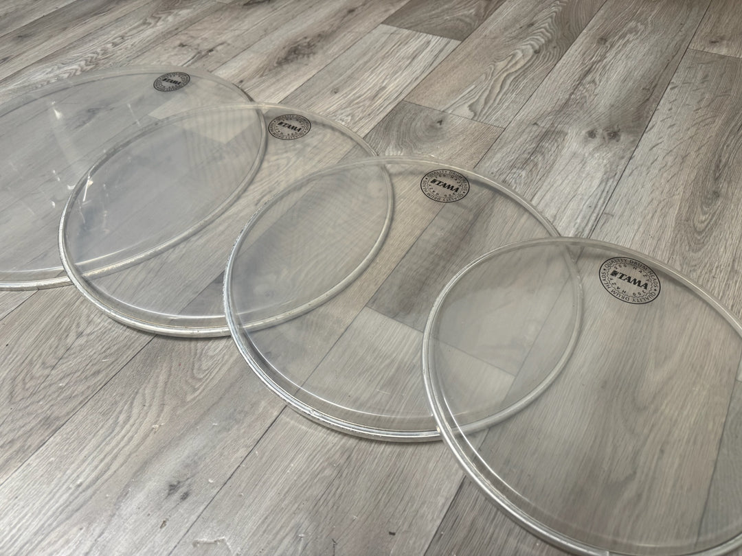 TAMA Hazy 200 Tom Drum Heads Skins Set Of 4 #WF156