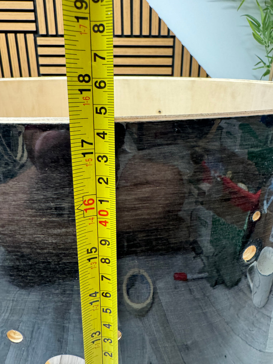 Mapex Horizon Bass Drum Shell 22”x17.5” Bare Wood Project #OL91