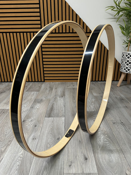 Pearl Export EX Bass Drum 22” Wooden Hoops Rims Hardware #OL92