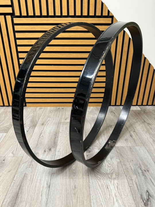 Premier XPK Bass Drum 20” Wooden Hoops Rims Hardware (Pair) #WP24