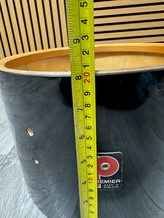 Vintage Premier Pre-International 12”x8” Tom Drum Shell Bare Wood #OM11