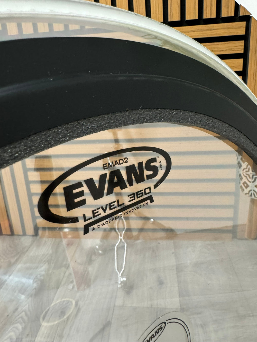 EVANS EMAD2 Bass 20" Drum Head / Clear Batter Head #WP26
