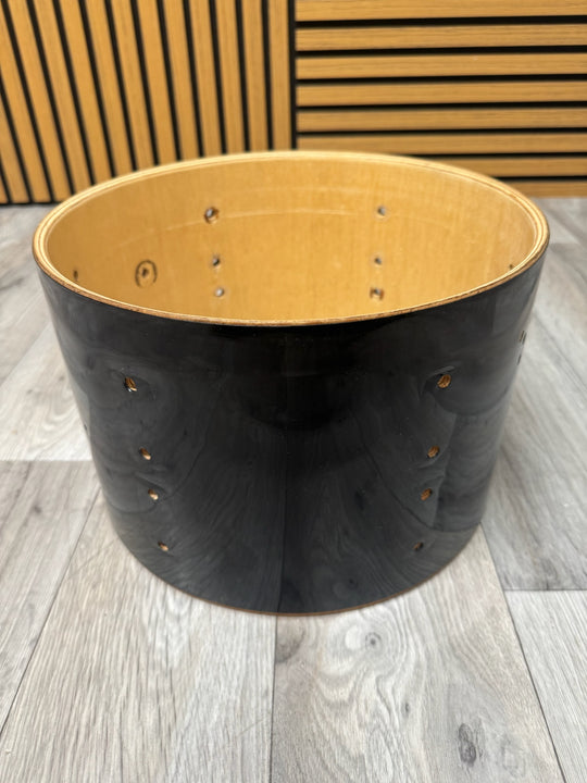 Vintage 12”x8” Tom Drum Shell Bare Wood #OM13