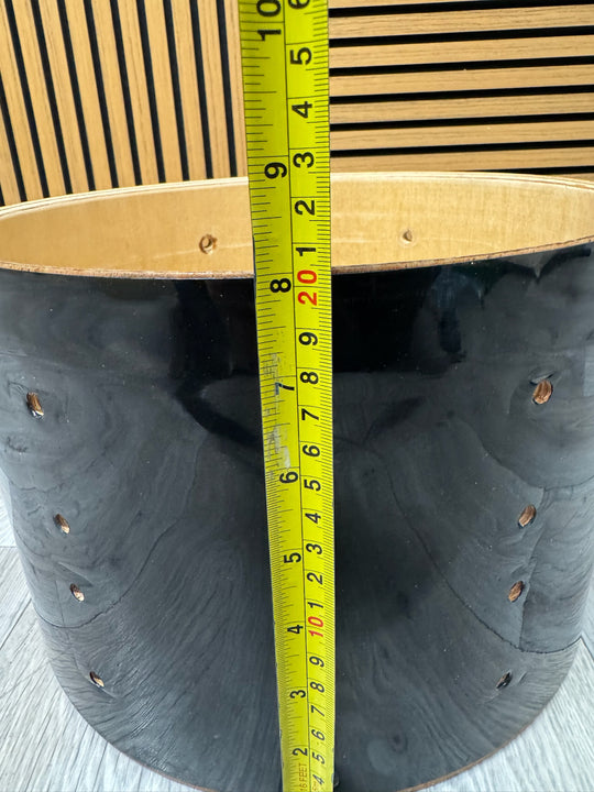 Vintage 12”x8” Tom Drum Shell Bare Wood #OM13
