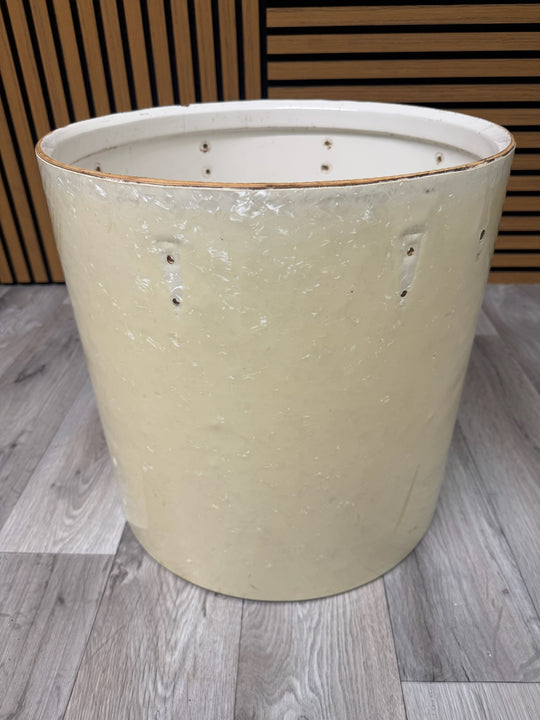 Vintage Beverley 16”x16” Tom Drum Shell Bare Wood #OM14