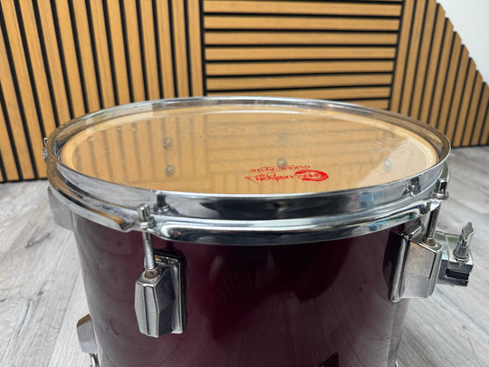 Percussion Plus 13” x 11” Rack Tom Drum / Red #OM18
