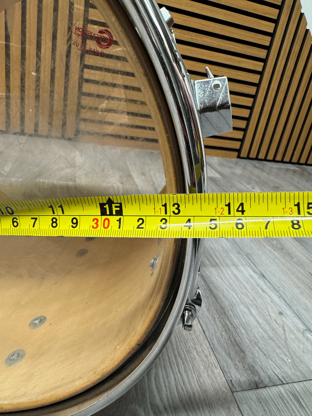 Percussion Plus 13” x 11” Rack Tom Drum / Red #OM18