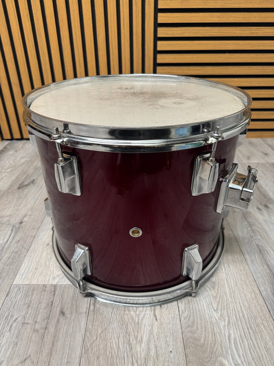 Red 13” x 11” Rack Tom Drum #OM19