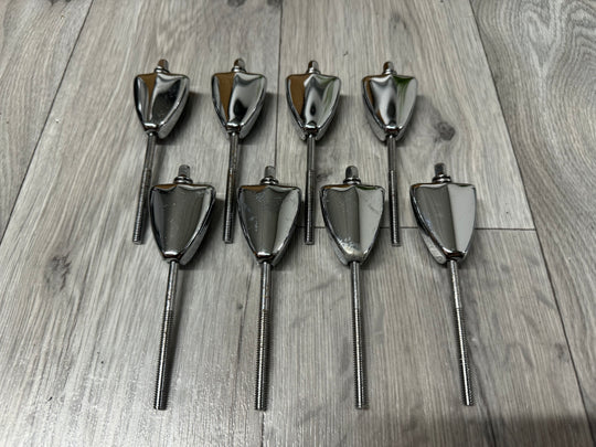 Gretsch Bass Drum Tension Rods & Claws Hardware x8 #OL102