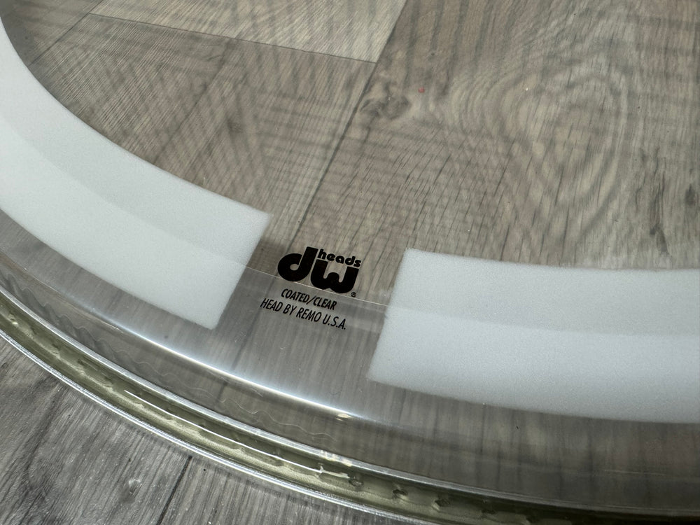 DW Coated/Clear Heads by Remo x4 / Rock Fusion Size #VZ54