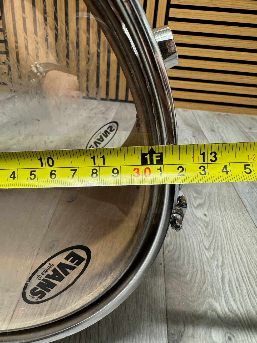 Red 12” x 10” Rack Tom Drum #OM21