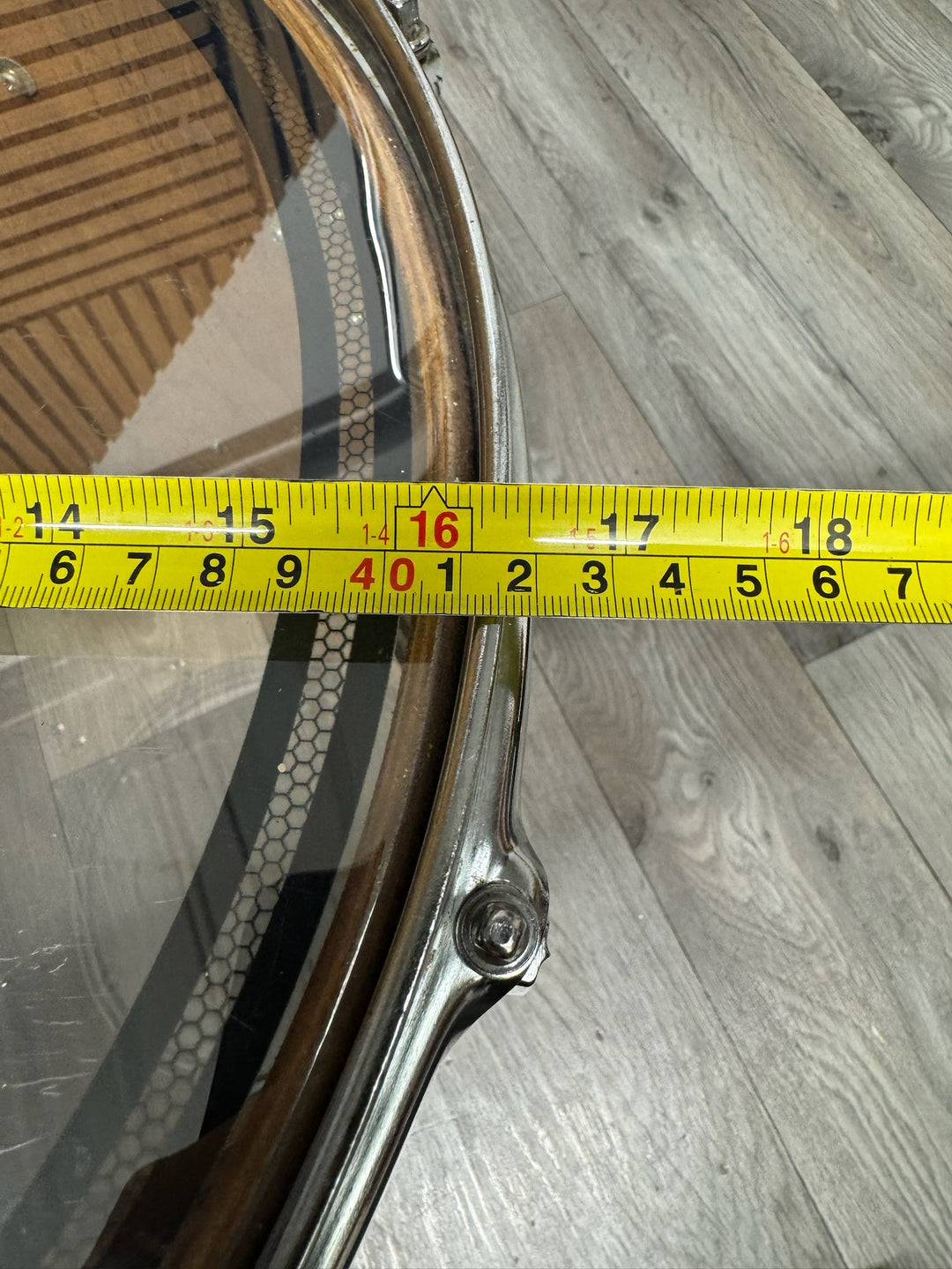 Floor Tom Drum 16” x 16” Drum Inc Legs / Red #OM22
