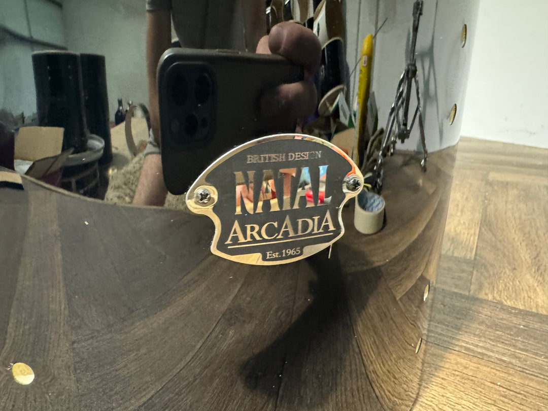 Natal Arcadia 12”x8” Tom Drum Bare Wood Project / Upcycle #NZ90