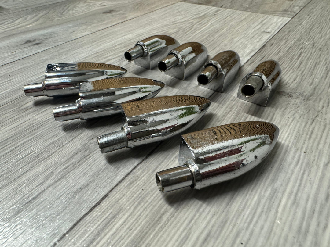 Vintage Ajax Tom Drum Spares Lugs / Hardware  / Set Of 8 #OL114