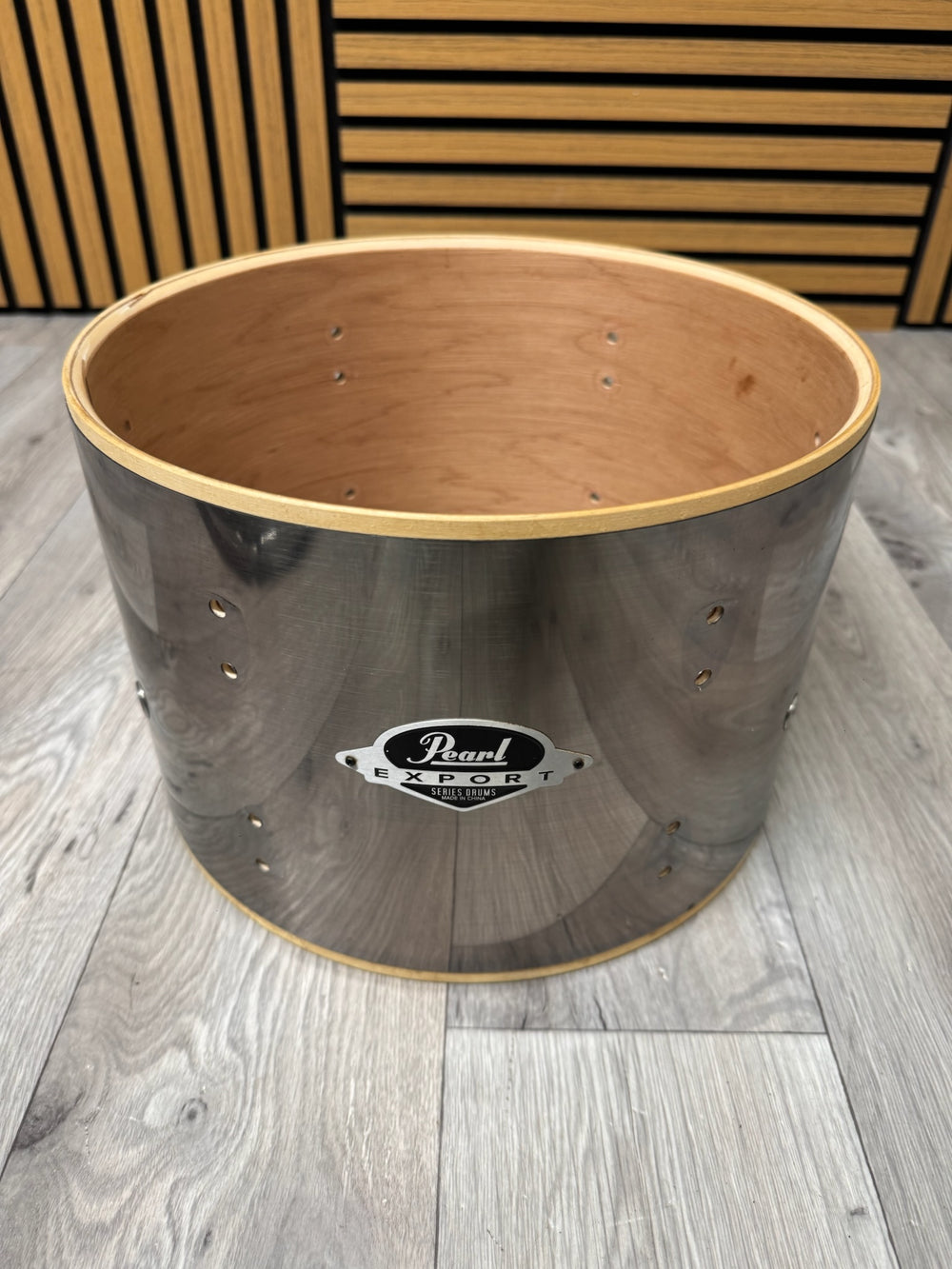 Pearl Export Tom Drum Shell 12”x8” Bare Wood Project / Upcycle #WG9