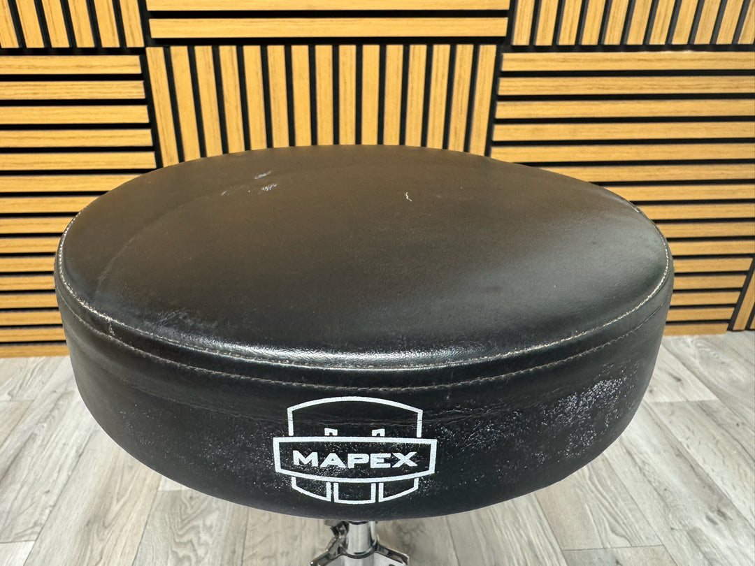 Mapex T400 Drum Stool Throne / Height Adjustable / Drum Hardware #OM122