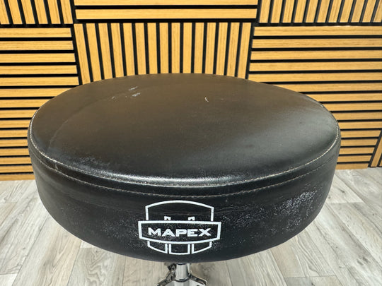 Mapex T400 Drum Stool Throne / Height Adjustable / Drum Hardware #OM122