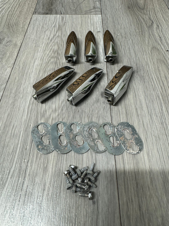Vintage Premier Tom Drum Spares Lugs 15mm Hardware Set Of 6 #OL115