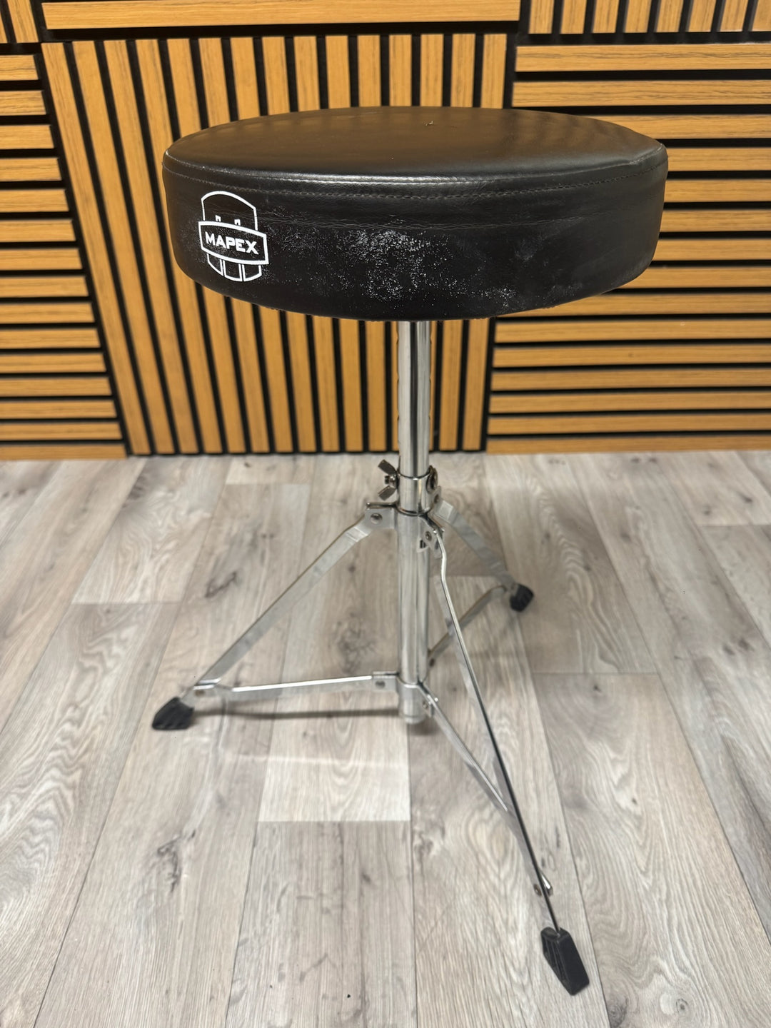 Mapex T400 Drum Stool Throne / Height Adjustable / Drum Hardware #OM122