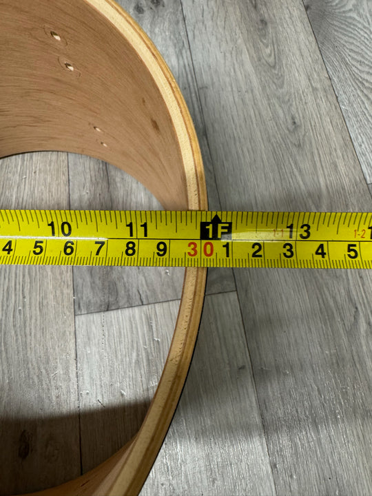 Pearl Export Tom Drum Shell 12”x8” Bare Wood Project / Upcycle #WG9