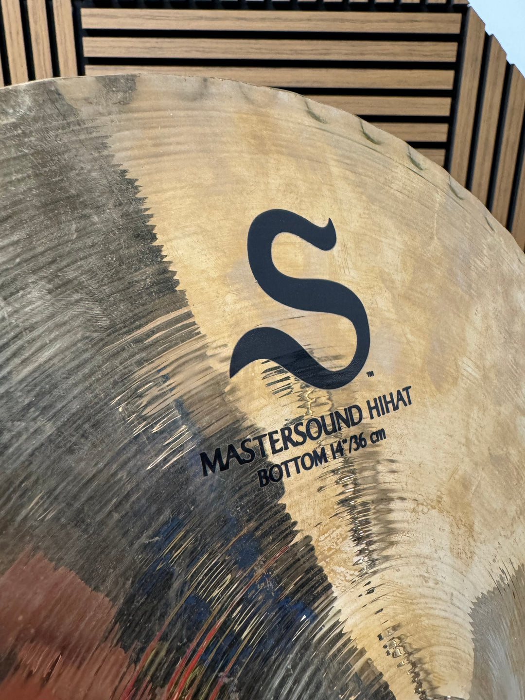 Zildjian S Series Mastersound 14"/35cm Hi Hat Bottom Cymbal #VE38