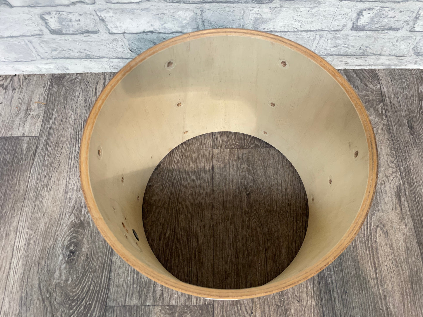 Yamaha Stage Custom Tom Drum Shell 12”x10” Bare Wood Project #IW31
