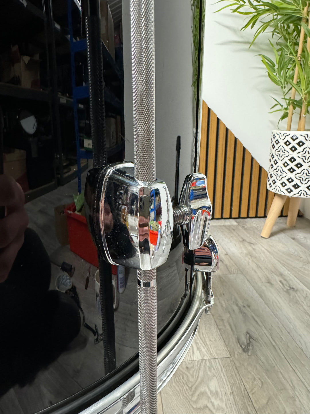 Pearl Export EXX Floor Tom Drum 16”x16” with Legs / Black #VE43