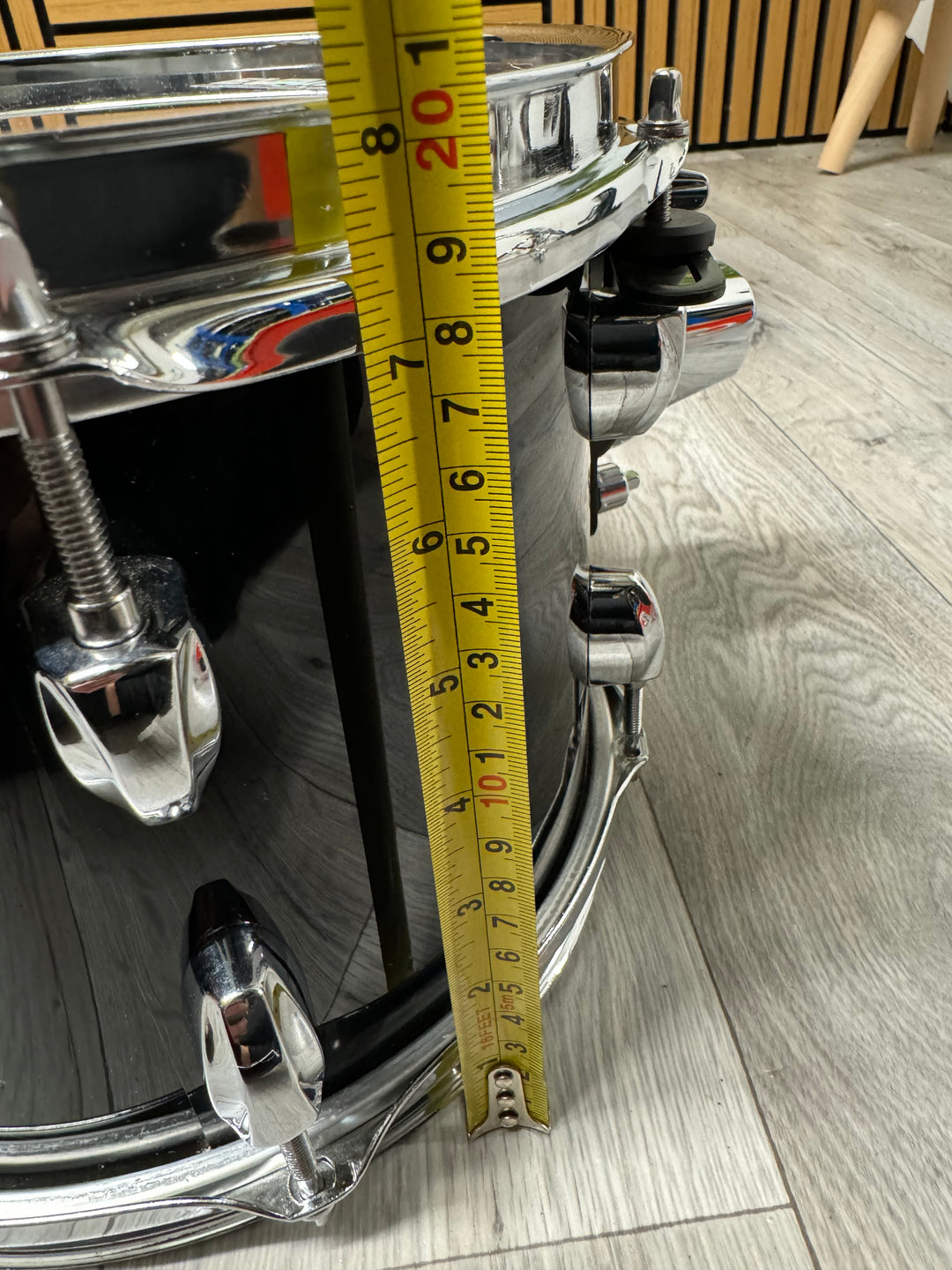 Pearl Export EXX Rack Tom Drum 10” x 7” / Black #VE45