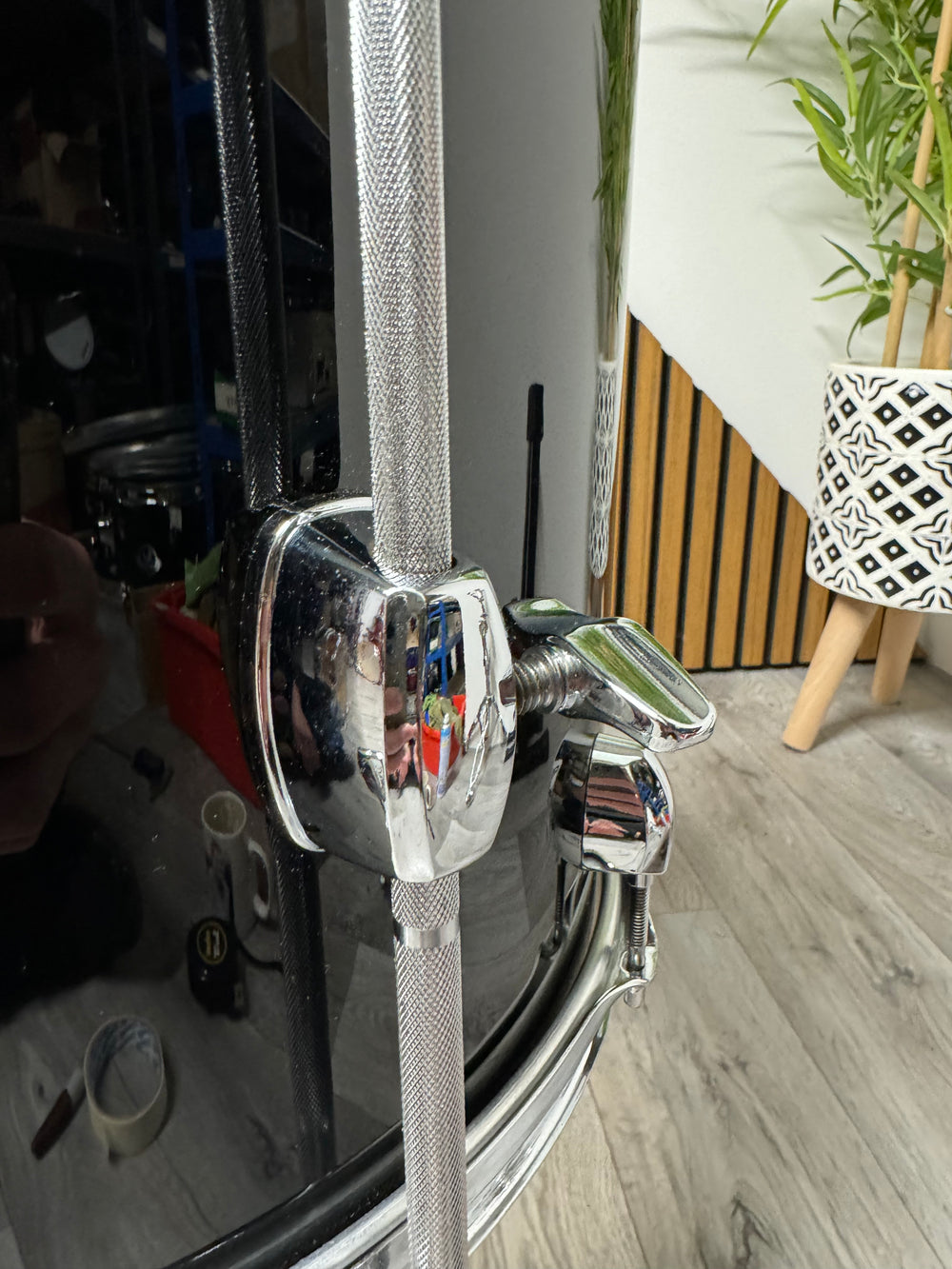 Pearl Export EXX Floor Tom Drum 14”x14” with Legs / Black #VE52