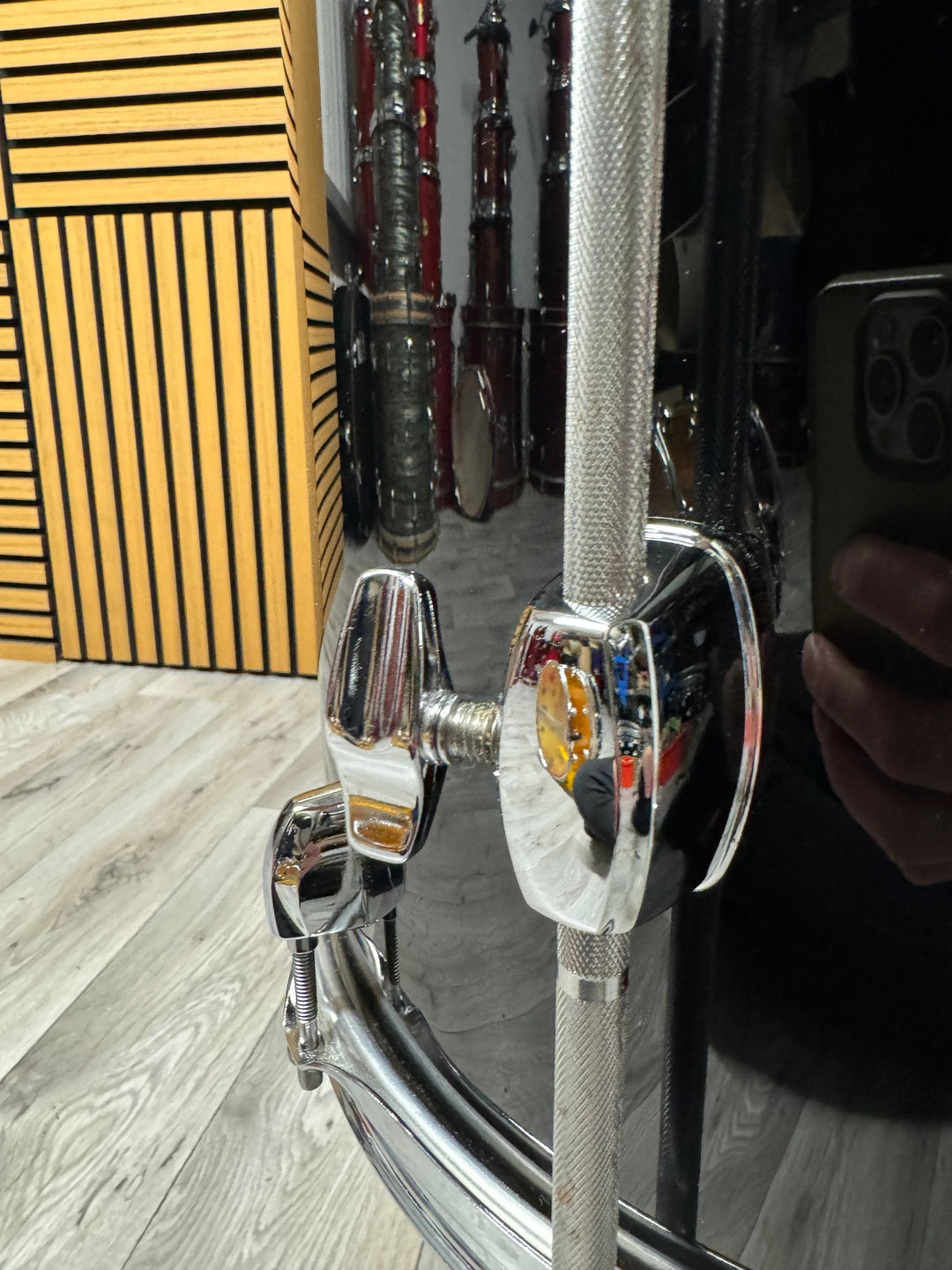 Pearl Export EXX Floor Tom Drum 14”x14” with Legs / Black #VE52