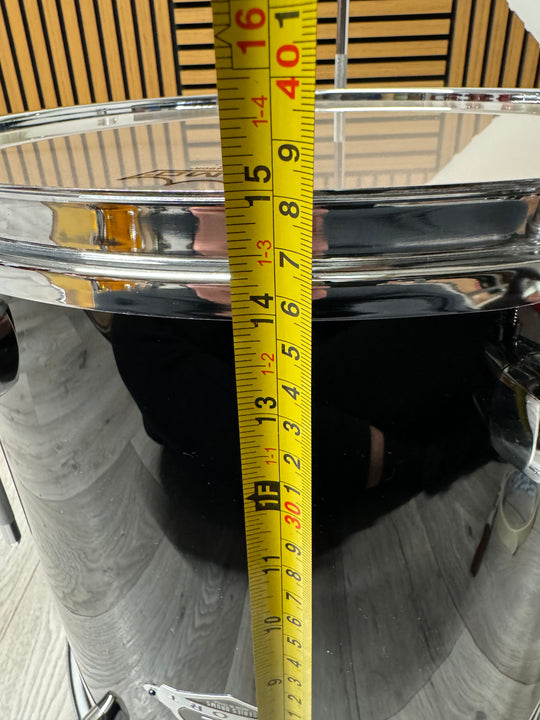 Pearl Export EXX Floor Tom Drum 14”x14” with Legs / Black #VE52