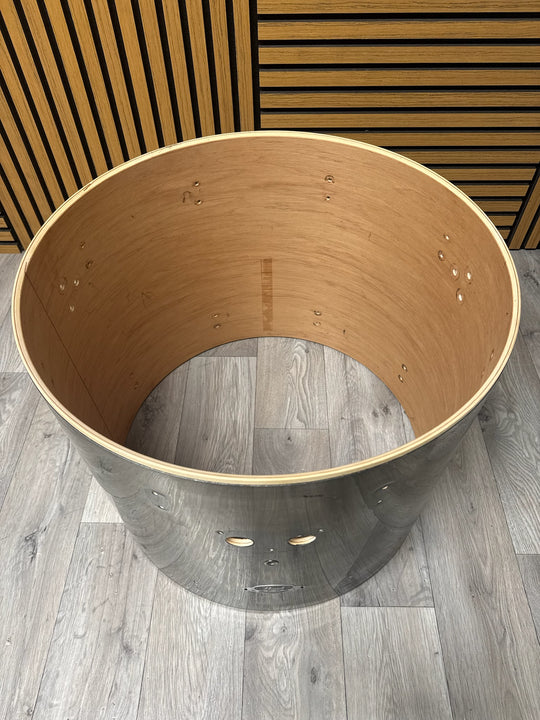 Pearl Export EXX Bass Drum Shell 22”x18” Bare Wood Project #WG28