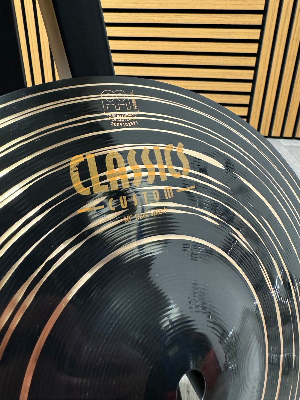 Meinl Classics Custom Dark Splash 10”/25cm Splash Cymbal / Accessory #VF4