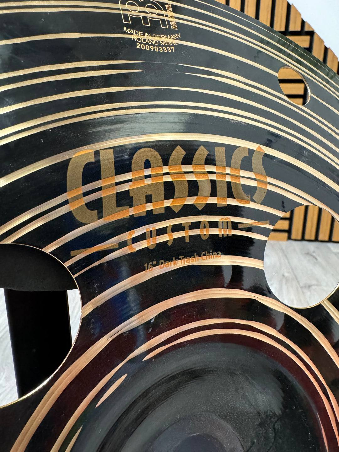 Meinl Classics Custom Dark Trash China 16”/40cm Cymbal / Accessory #VF5