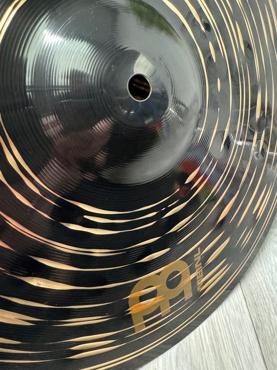 Meinl Classics Custom Dark Hi Hats 14”/35cm Hi Hat Cymbals (Pair) #VF7