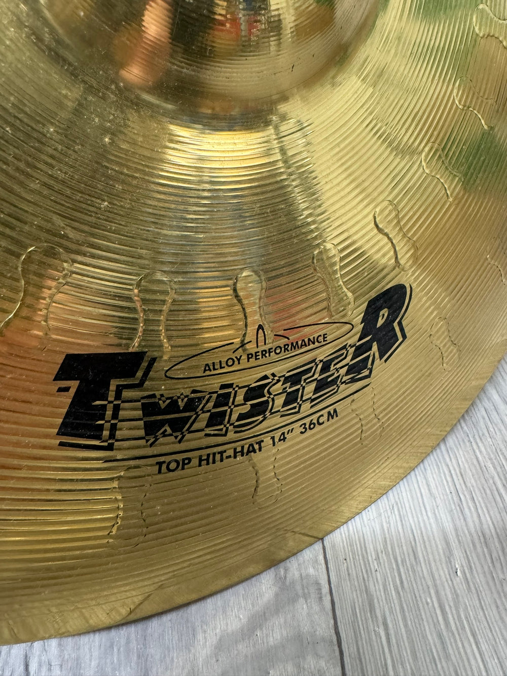 Orion Twister Hi Hats 14"/35cm Cymbals (Pair) #WA49
